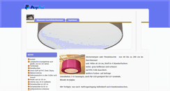 Desktop Screenshot of lampenschirmfertigung.de